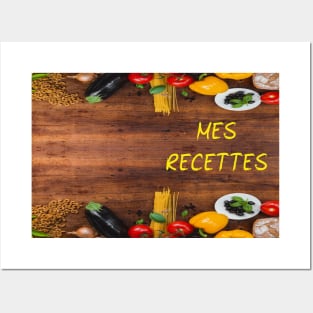 Mes Recettes Posters and Art